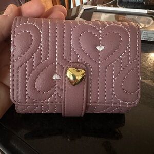 Betsy Johnson heart wallet